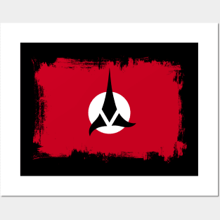 STAR TREK KLINGON FLAG Posters and Art